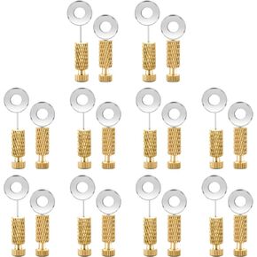YUSBUTON Leathercraft Suture Positioning Needles - 20Pcs DIY Leather Locking Pins for Fixing Sutures, Seam Pinning, and Precise Stitching.…