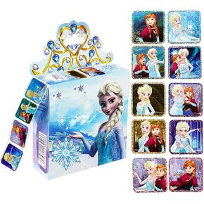 Roll Sticker Girls, Princess Stickers, 200 Pcs Self Adhesive Label Roll Stickers Laptop, Water Bottle, Phone, Cute Cartoon Series Kids Stickers
