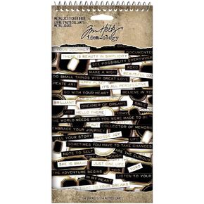 Tim Holtz Metallic Sticker Book