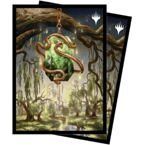 Ultra PRO - Modern Horizons 3 Emerald Medallion 100ct Deck Protector Sleeves for Magic: The Gathering, Protective Premium Collectible Trading Card Sleeve Game Accessory