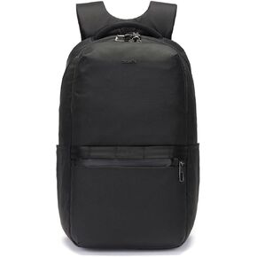 Pacsafe Metrosafe X Anti Theft 25L Backpack - With Padded 15" Laptop Sleeve, Black