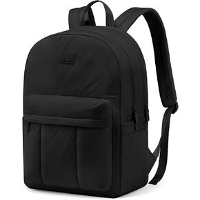 LOVEVOOK Puffy Backpack for Women Travel Work, Lightweight Quilted Laptop Backpack Purse, Cute Bookbag Teacher Nurse Laptop Bag Computer Backpack, Waterproof Casual Daypack, 15.6 Inch, Khaki