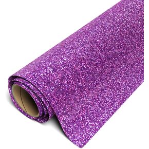 Siser Glitter HTV 11.8"x5ft Roll - Iron on Heat Transfer Vinyl (Lavender)