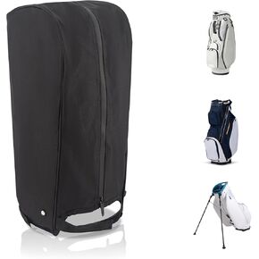 Golf Bag Cover,Golf Bag Rain Hood,Club Waterproof Covers Accessories Caddy Head Protector,Accessory Zipper Protective Dustproof Top Rainproof for Mens Women Golfer,Tour Bags,Stand Bags,Carry Cart