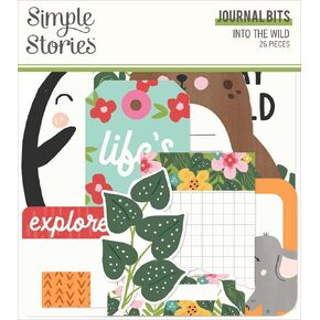 SIMPLE STORIES Journal INTO The Wild BITS
