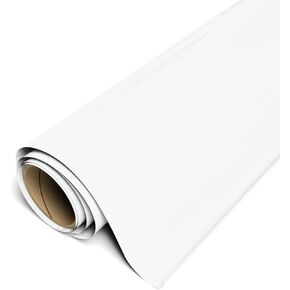 Siser EasyPSV Starling by Avery Dennison 12"x5yd (White Matte) - Permanent Adhesive Vinyl, Dishwasher Safe, for Indoor & Outdoor Applications - for Use with Siser, Cricut & Silhouette Cutters