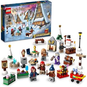 Lego Harry Potter 2023 Advent Calendar 76418 Christmas Countdown Playset with Daily Suprises, Discover New Experiences with This Featuring 18 Hogsmeade Village Mini Builds & 6 Minifigures