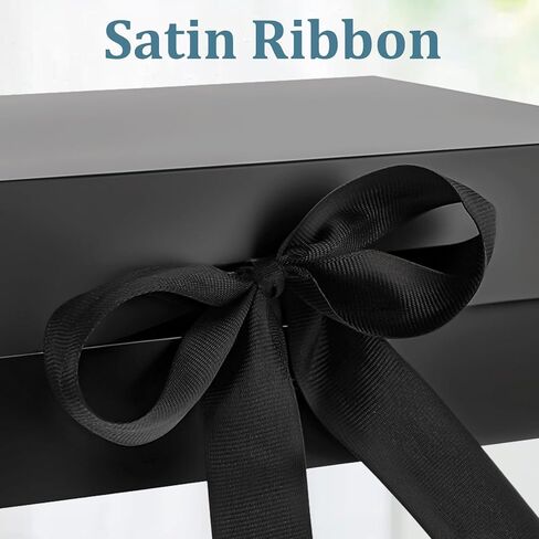 صندوق هدايا كبير من simarro مع أغطية للهدايا، صندوق هدايا وردي مقاس 10.3x7.3x3.1 بوصة، صندوق هدايا فاخر بإغلاق مغناطيسي مع شريط، يقدم علب هدايا التعبئة والتغليف لحفلات أعياد الميلاد وحفلات الزفاف (وردي) in Kuwait