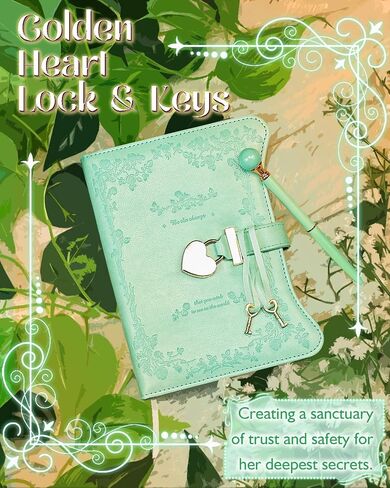 hi! SCI Diary with Lock and Keys for Girls & Women, 360 Pages Journal with Lock for Girls Gift Ideas, Girls Locking Diary with Pen, Cute Journals Set for Teen Girls Ages 8-12, Ideal Gifts for 8 9 10 11 12 13 14 Year Old Girl (Lavender Purple) in Kuwait