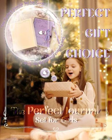 hi! SCI Diary with Lock and Keys for Girls & Women, 360 Pages Journal with Lock for Girls Gift Ideas, Girls Locking Diary with Pen, Cute Journals Set for Teen Girls Ages 8-12, Ideal Gifts for 8 9 10 11 12 13 14 Year Old Girl (Lavender Purple) in Kuwait
