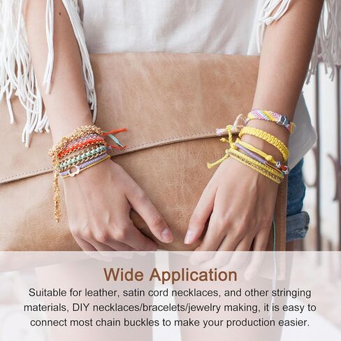 uxcell Leather Cord End Clasp, 4Pcs 2mm Hole Column Clasps Connectors, Stainless Steel Clasps Closures Leather Cord Buckle for Making DIY Supplies Crafts, Black（4mm） in Saudi Arabia