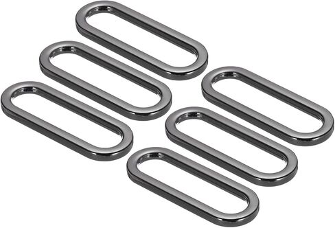 PATIKIL Metal Oval Ring Buckle, Adjustable Buckle Loops Non Welded Strap Fastener for Backpack Bag Belt in Saudi Arabia