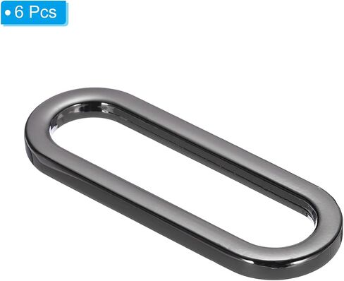 PATIKIL Metal Oval Ring Buckle, Adjustable Buckle Loops Non Welded Strap Fastener for Backpack Bag Belt in Saudi Arabia
