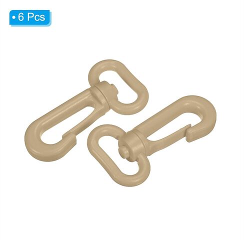 PATIKIL Plastic Swivel Snap Hook, Rotary Lobster Clasp Buckle for Travel Sport Backpack Luggage Webbing Strap in Saudi Arabia