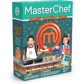 MasterChef Family Cooking Game. Turn Mealtime into Game Time! Ages 7+, Multicolor, 22 Family Tested Recipes