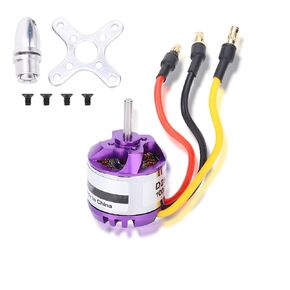 D2830 High Performance Brushless Outrunner Motor for Mini Multicopters RC Plane Helicopter Remote Control Parts DIY RC Aircraft Plane(1000KV)