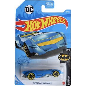 DieCast Hotwheels The Batman Batmobile, Batman 2/5 [Blue]