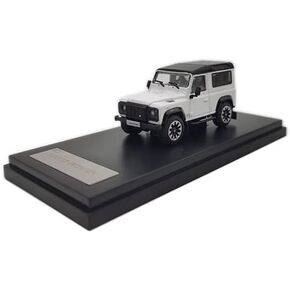 LCD64016-WH - Lan. Rov. Defend. 90 Works V8 70Th Edition White 2018 - scale 1/64 - miniature model car
