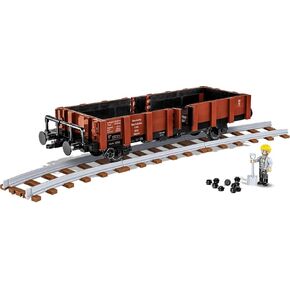 COBI Historical Collection WWII Güterwagen Type Ommr 32 "LINZ Locomotive