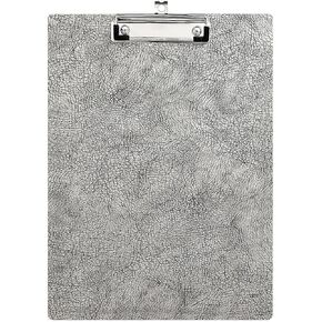 Clipboard,Clip Boards with Metal Clip,Leather Texture Clipboards,Standard A4 Letter Size Clip Board for Classroom,Office,Factory,School Supplies(1 PCS)