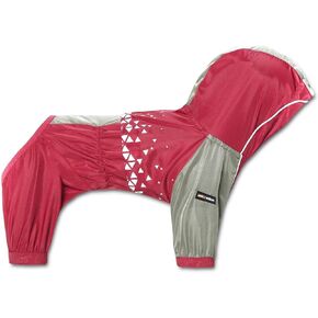 Dog Helios 'Vortex' Full Bodied Waterproof Windbreaker Dog Jacket, Large, Blue