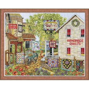 Design Works Crafts Inc. Village Shops Counted Cross Stitch Kit