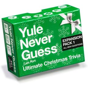Ultimate Christmas Trivia Card Game - Expansion Pack 1-110 Cards - 3 or More Players - Ages 8+