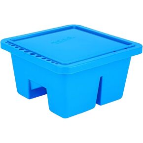 منظف ​​فرش الطلاء، حامل فرشاة الطلاء ومنظمات الأكريليك، والألوان المائية، والدهانات المائية، وغسالة فرش الطلاء، وحوض فرشاة مع 16 فرشاة للحمل والراحة والتجفيف. in Kuwait