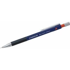 STAEDTLER Micro 775 Technical Mechanical Pencil 0.9 mm Refillable Plastic Body Rubberised Grip Pack of 10 Blue