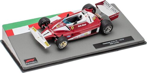 OPO 10 - Miniature car Formula 1 1/43 Compatible with Ferrari 312 T2 - Niki Lauda - 1976 - FD236 in Saudi Arabia