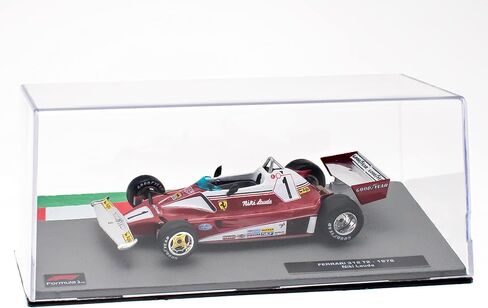 OPO 10 - Miniature car Formula 1 1/43 Compatible with Ferrari 312 T2 - Niki Lauda - 1976 - FD236 in Saudi Arabia