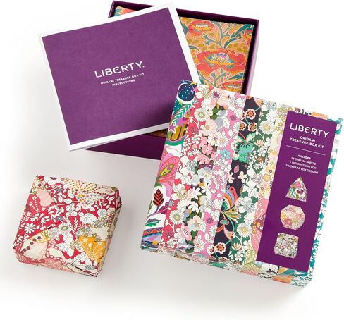 Galison Liberty Floral Origami - مجموعة Origami تتميز بطبعات Liberty المميزة وتعليمات لطيات Origami in Saudi Arabia