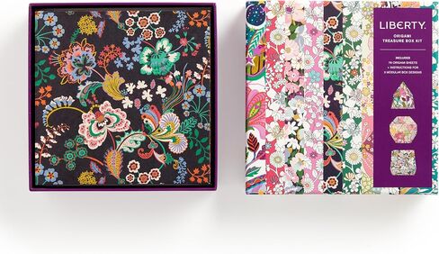 Galison Liberty Floral Origami - مجموعة Origami تتميز بطبعات Liberty المميزة وتعليمات لطيات Origami in Saudi Arabia