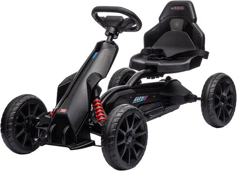 12V Electric Go Kart for Toddlers, Drift Kart with 7Ah Battery 35W Motor, High/Low Safety Speed Max 2.8MPH for Child, Max Load 66lbs, Electric Vehicle Toy for Kids Christmas Birthday Gift in Saudi Arabia