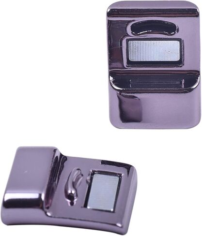 KONMAY 5 Sets 12.0x3.5mm Flat Magnetic Jewelry Clasps for Bracelets, Gunmetal in Saudi Arabia