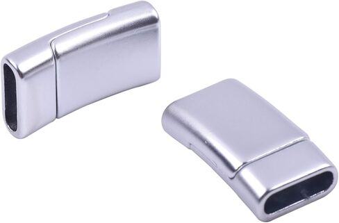 KONMAY 5 Sets 12.0x3.5mm Flat Magnetic Jewelry Clasps for Bracelets, Gunmetal in Saudi Arabia