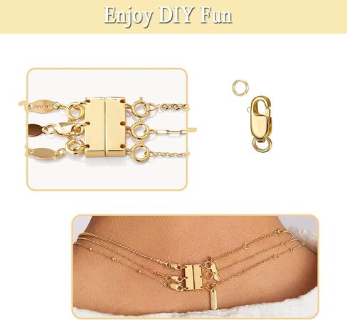 925 Sterling Silver Lobster Claw Clasp with Closed Jump Rings for Necklaces Bracelet Or Jewelry Making, Made in Italy in Saudi Arabia