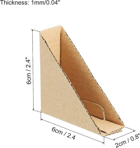 MECCANIXITY Adjustable Cardboard Corner Protector, Cardboard Edges Protectors 6x6x2cm for Art, Packing, Shipping Supplies Pack of 60 in Saudi Arabia