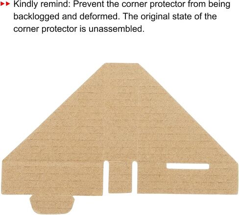 MECCANIXITY Adjustable Cardboard Corner Protector, Cardboard Edges Protectors 6x6x2cm for Art, Packing, Shipping Supplies Pack of 60 in Saudi Arabia