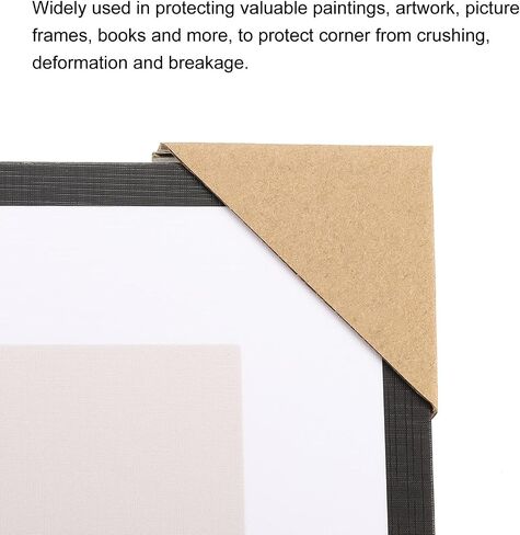 MECCANIXITY Adjustable Cardboard Corner Protector, Cardboard Edges Protectors 6x6x2cm for Art, Packing, Shipping Supplies Pack of 60 in Saudi Arabia