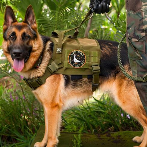 Funny Goose Patch, Hook and Loop Embroidered Patch, Cute Animal Meme Morale Patch, DIY Applique Accessories for Backpacks, Dog Harnesses, Army Vests, Gym Bags, Hats, Helmets in Kuwait