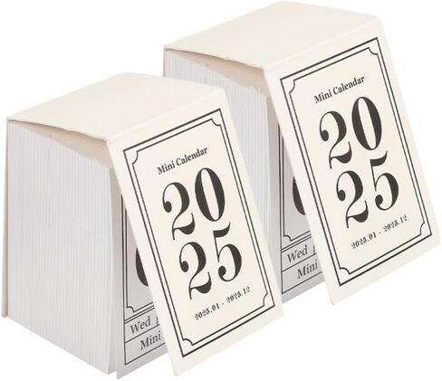 تقويم مكتب صغير من توفيكو 2025، تقويم مكتبي صغير، تقويم يومي للطاولة لمكتب المدرسة المنزلية in Saudi Arabia