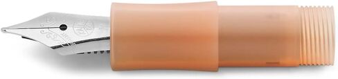 Kaweco Frosted Sport 10001854 Nib Soft Mandarin/Orange with Thread, Silver Nib with Medium Nib Size (M), Screw-On in Saudi Arabia
