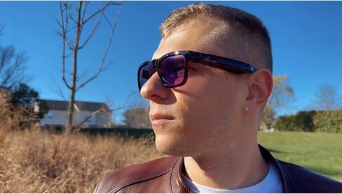 OhO Smart Glasses,Safety Glasses with Bluetooth Speaker,Indoor/Outdoor UV Protection and Voice Control,Unisex(Blue Light Lens) in Saudi Arabia