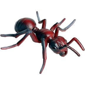 JOKFEICE Realistic Animal Figures Red Ant Figurines Insect Toy, Science Project, Cake Topper, Early Educational Toys Birthday for Toddlers Kids Age 3 4 5