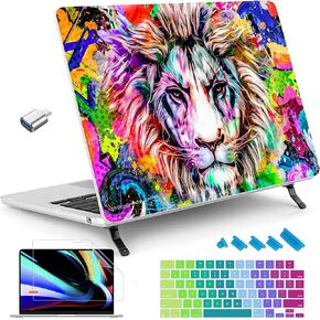Tuiklol Case for MacBook Air 13.6 inch 2024 2023 Model M3 A3113 M2 A2681, Bracket Hard Shell Case with Keyboard Cover & Screen Protector & Dust Plug for MacBook Air 13.6 Cover, Cute Baby owl in Kuwait