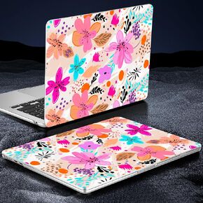 Tuiklol for MacBook Air 13.6 inch Case 2024 2023 2022 Release M3 A3113 M2 A2681,Ultra-Thin Crashproof Hard Shell Cases with Keyboard Cover & Dust Plug & Screen Protector, Bowknot