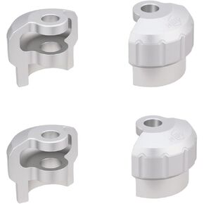 Aluminum Shock Cap Protector 6S for Arrma 1/7 Felony Infraction Fireteam Mojave 6s 1/8 Typhon Outcast Kraton Notorious 6s blx Series Upgrades Part Silver