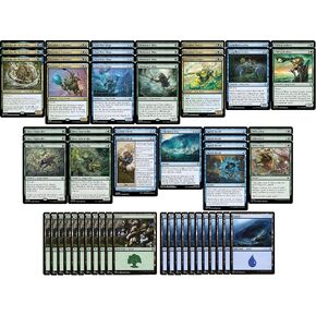 Elite Frog MTG Deck - Simic Blue Green - Modern & Pioneer Legal - Custom Built - Magic The Gathering - MTG - 60 Card!