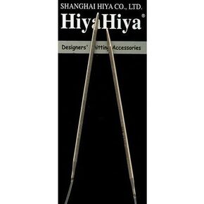 إبرة حياكة فولاذية دائرية مقاس 32 بوصة (81 سم) من HiyaHiya مقاس US 2 (2.75 مم) HISTCIR32-2